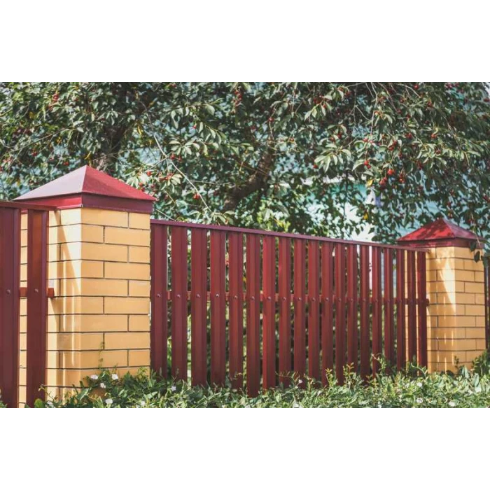 Штакетник М-образный А Grand Line 0,45 Полиэстер RAL 9003 Сигнальный Белый